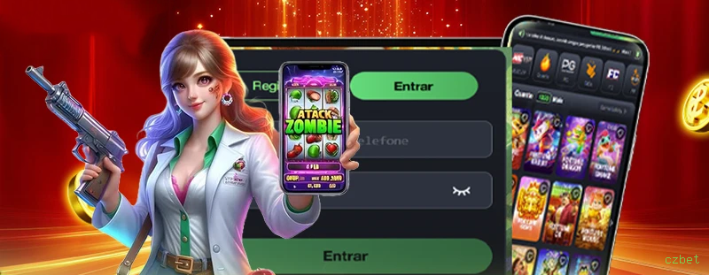 Slots no app czbet mobile